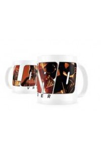 STAR WARS TAZA TERMICA TRANSPARENTE VADER