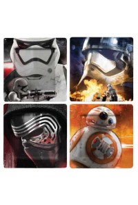 STAR WARS EPISODIO VII PACK 4 PLATOS
