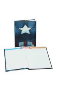 CAPITAN AMERICA CIVIL WAR LIBRETA CON LUZ CAPITAN AMERICA MARVEL