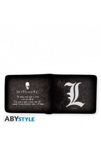 DEATH NOTE CARTERA SIMBOLO L