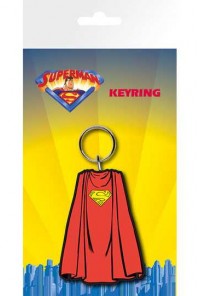 SUPERMAN CAPE LLAVERO CAUCHO 7 CM DC COMICS