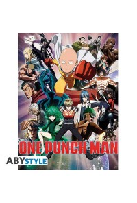 POSTER ONE PUNCH MAN HEROES 52 x 38 CM