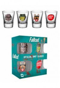 FALLOUT 4 PACK DE 4 VASOS DE CHUPITOS ICONS