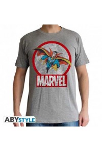 DOCTOR EXTRAÑO CAMISETA GRIS CHICO MARVEL COMICS T-M