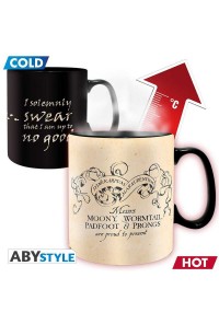 HARRY POTTER TAZA CERAMICA 460 ML SENSITIVA AL CALOR MARAUDER