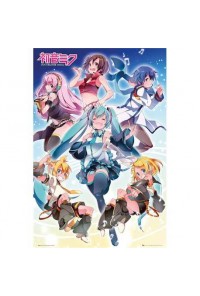 POSTER MIKU HATSUNE GROUP 61 X 91 CM
