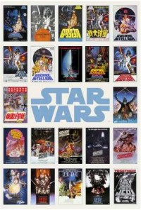 POSTER STAR WARS COLLAGE 61 x 91 CM