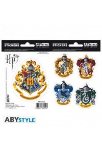 HARRY POTTER STICKERS 16 x 11 CM HOGWARTS HOUSES