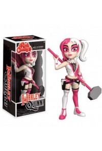 HARLEY QUINN PINK COSTUME FIGURA 13 CM ROCK CANDY DC COMICS VINYL POP