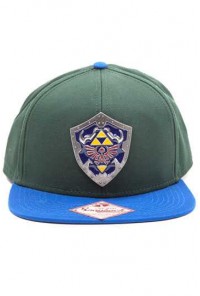 THE LEGEND OF ZELDA GORRA SNAP BACK METAL SHIELD