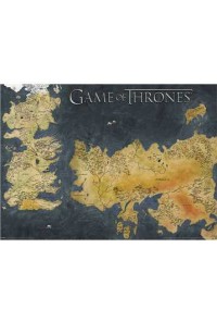 POSTER JUEGO DE TRONOS METALLIC WESTEROS & ESSOS 50 x 70 CM