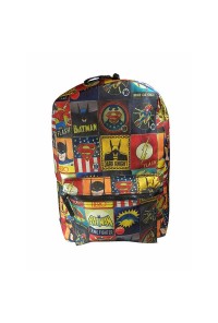 DC COMICS MOCHILA BATMAN  SUPERMAN  FLASH VINTAGE