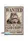 POSTER ONE PIECE WANTED USOPP NEW 52 x 38 CM