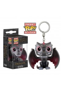 JUEGO DE TRONOS LLAVERO FIG 4 CM DROGON POCKET POP