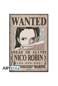 POSTER ONE PIECE WANTED ROBIN NEW 52 x 38 CM