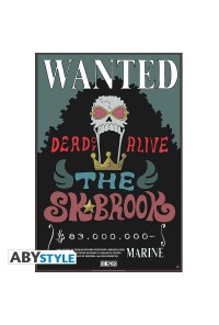 POSTER ONE PIECE WANTED BROOK NEW 52 x 38 CM