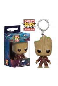 GUARDIANES DE LA GALAXIA 2 LLAVERO FIG 4 CM GROOT POCKET POP