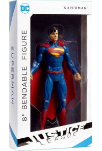 LIGA DE LA JUSTICIA FIGURA FLEXIBLE 20 CM SUPERMAN DC COMICS