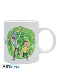 RICK Y MORTY TAZA CERAMICA 320 ML PORTAL