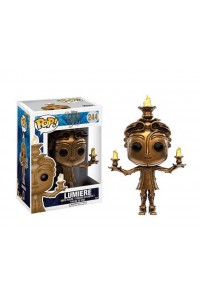 LA BELLA Y LA BESTIA FIGURA 9 CM LUMIERE VINYL POP