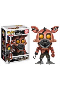 FIVE NIGHTS AT FREDDY'S FIGURA 9 CM NIGHTMARE FOXY VINYL POP! FUNKO 214