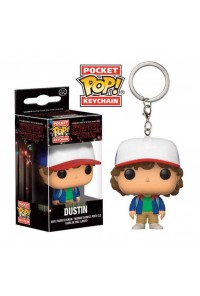 STRANGER THINGS LLAVERO 4 CM DUSTIN POCKET POP