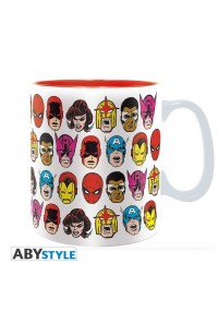 MARVEL TAZA 460 ML MARVEL HEADS