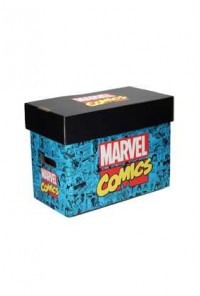 MARVEL CAJA PARA COMICS LOGO