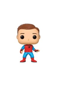 SPIDER-MAN HOMECOMING FIGURA 9 CM UNMASKED SPIDEY VINYL POP