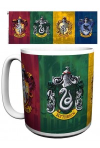 HARRY POTTER TAZA XL CRESTS