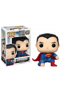 LIGA DE LA JUSTICIA FIGURA 9 CM SUPERMAN (LANDING POSE) POP! FUNKO 207