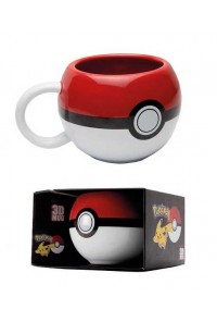 POKEMON TAZA 3D POKEBALL 300 ML