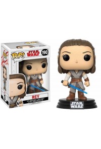 STAR WARS EPISODIO VIII CABEZON 9 CM REY POP!