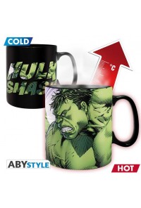 HULK TAZA 460 ML DON´T MAKE ME ANGRY SENSITIVA AL CALOR MARVEL COMICS