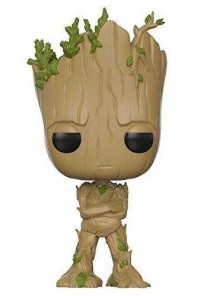 GUARDIANES DE LA GALAXIA 2 FIGURA 9 CM SNOWY TEENAGE GROOT VINYL POP!
