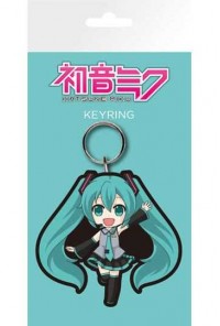 MIKU HATSUNE LLAVERO CAUCHO 7 CM HATSUNE