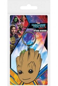 GUARDIANES DE LA GALAXIA 2 LLAVERO CAUCHO 6 CM BABY GROOT MARVEL COMICS