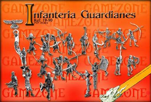 GAMEZONE: CAJA INFANTERIA GUARDIANES