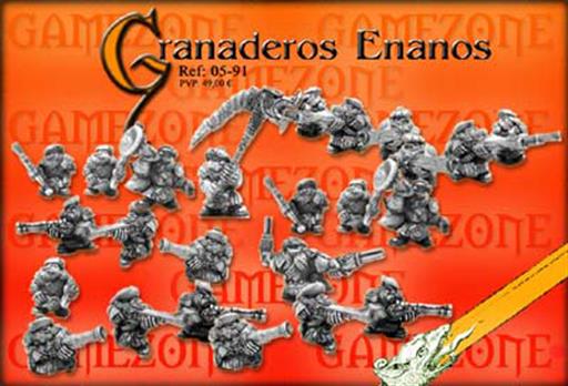GAMEZONE: CAJA GRANADEROS ENANOS