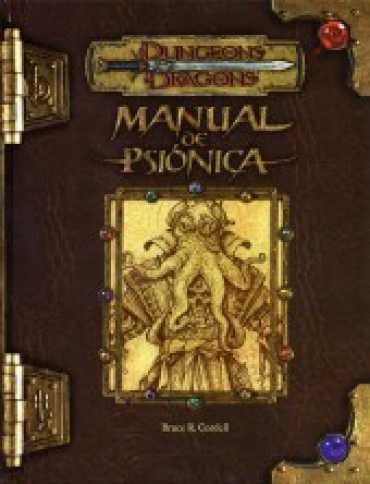 DD3: MANUAL DE PSIONICA DD3: MANUAL DE PSIONICA