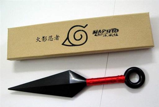 NARUTO KUNAI 26CM MANGO ROJO NARUTO KUNAI 26CM MANGO ROJO