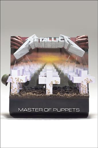 METALLICA MASTER OF PUPPETS PORTADA 3D