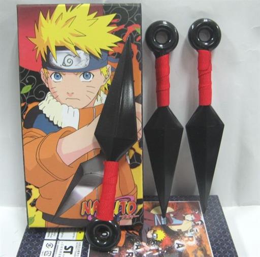 NARUTO KUNAIS PACK DE 3 (13 CM) NARUTO KUNAIS PACK DE 3 (13 CM)
