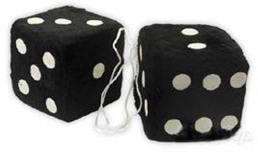 COLGANTE DAOOS DE 6 CARAS NEGROS PELUCHE COLGANTE DAOOS DE 6 CARAS NEGROS PELUCHE