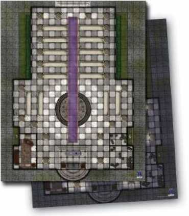 GAME MASTERY: FLIP MAT CATHEDRAL 24x30