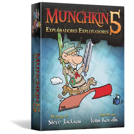 MUNCHKIN 5: EXPLORADORES EXPLOTADORES MUNCHKIN 5: EXPLORADORES EXPLOTADORES