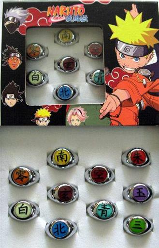 NARUTO ANILLO SURTIDO (10 MODELOS) NARUTO ANILLO SURTIDO (10 MODELOS)