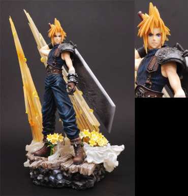 FINAL FANTASY VII STATIC ARTS CLOUD ESTATUA PVC 36CM FINAL FANTASY VII STATIC ARTS CLOUD ESTATUA PVC 36CM