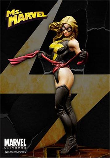 KNIGHT MODELS: MS MARVEL ED LIMITADA DELUXE
