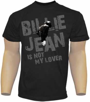 MICHAEL JACKSON CAMISETA NEGRA CHICO BILLIE JEAN S MICHAEL JACKSON CAMISETA NEGRA CHICO BILLIE JEAN S